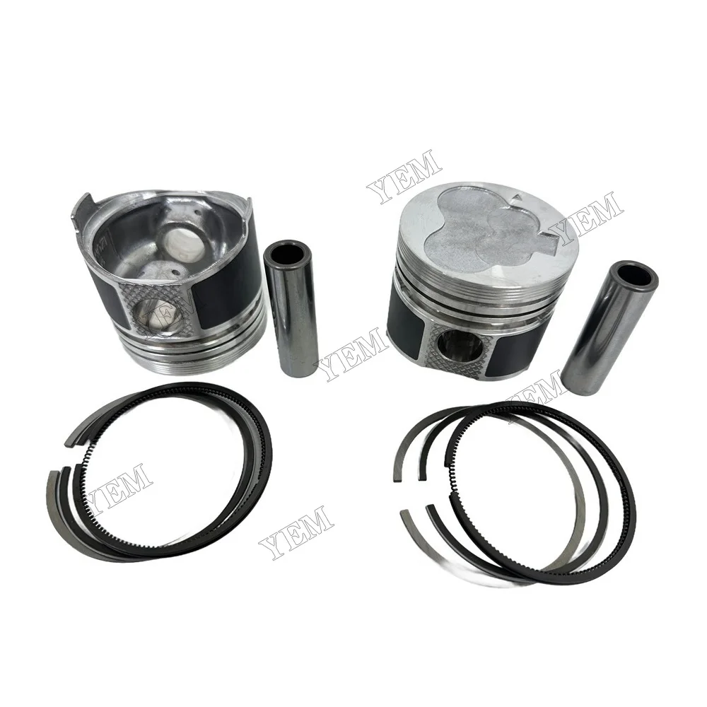 Cylinder Piston With Ring Suitable for Mitsubishi L2C Genuine Engine Parts 5
