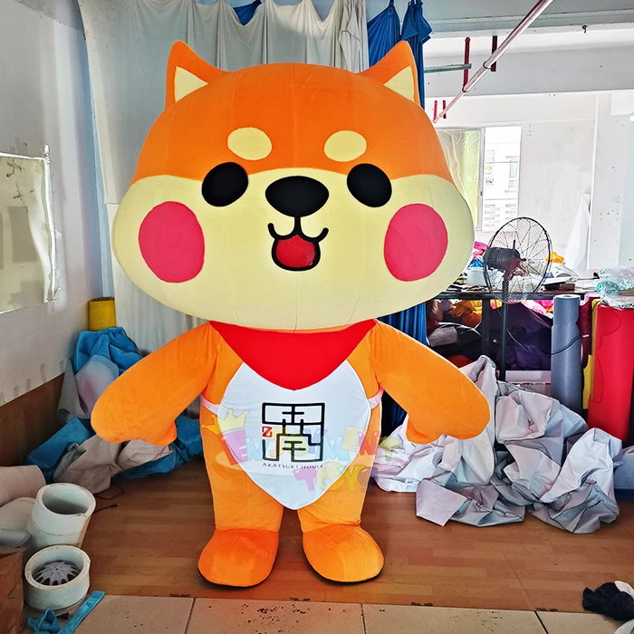 コスプレ衣装 Shiba Enjoyment Custom Inflatable Cartoon Shiba Inu Mascot Featuring