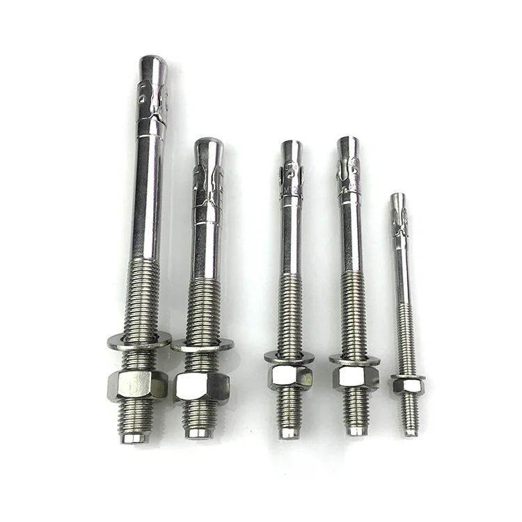 Wedge anchor bolt m20 m10 m12 m36 din 529 stainless steel concrete anchor bolts drop in expansion anchor bolt