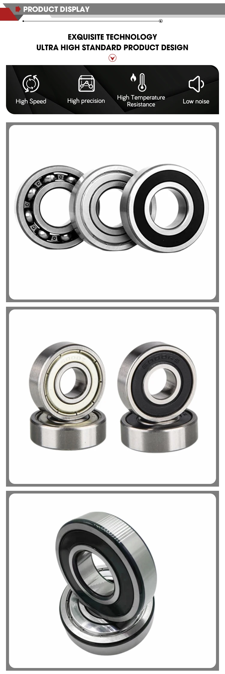 Model Complete Tm-sc08b04cm25 Ntn 40*81*17mm Deep Groove Ball Bearing ...