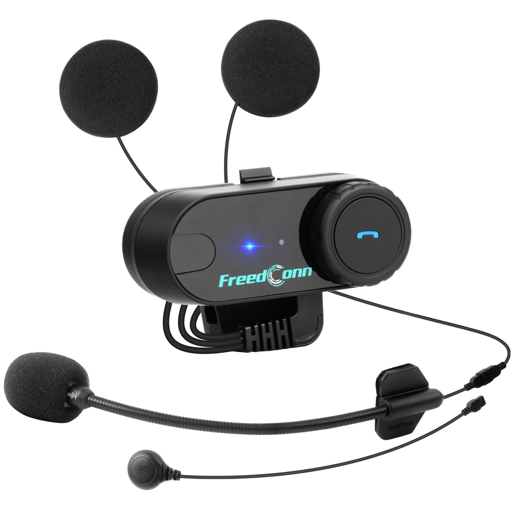 Motorcycle Helmet Bluetooth Headset Intercom Wireless Stereo bluetooth  Headphones Bt Interphone for Motor Helmet