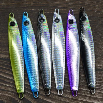 Iron Plate Lead Fish Lure 60 80g Long-Distance Cast Spanish Mackerel Bait Sea Fishing Bass Artificial Biomimetic Fishing – Lure – view 4