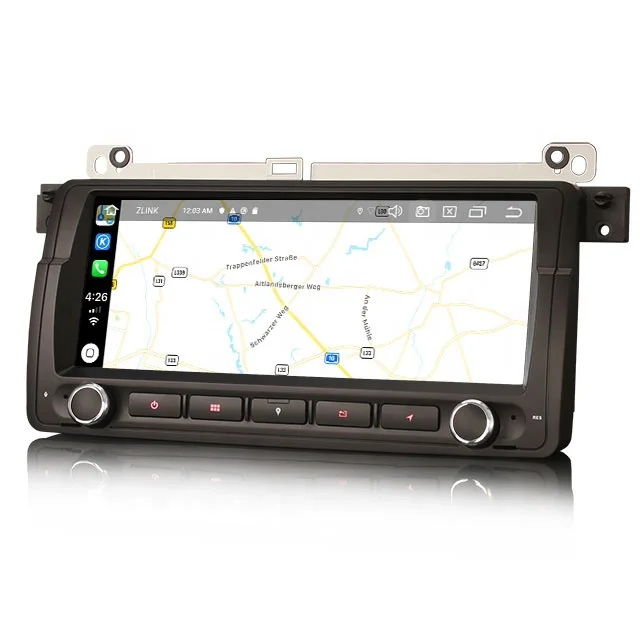 Erisin ES8504B 8.8" Android 12.0 Car Stereo DSP CarPlay Auto GPS TPMS DAB+ 4G Multimedia System for BMW E46 M3 Rover 75 MG ZT