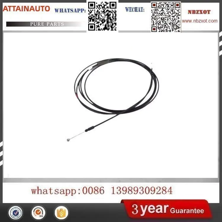 y 6460706080 Genuine Toyota CABLE SUB-ASSY, LUGGAGE DOOR LOCK