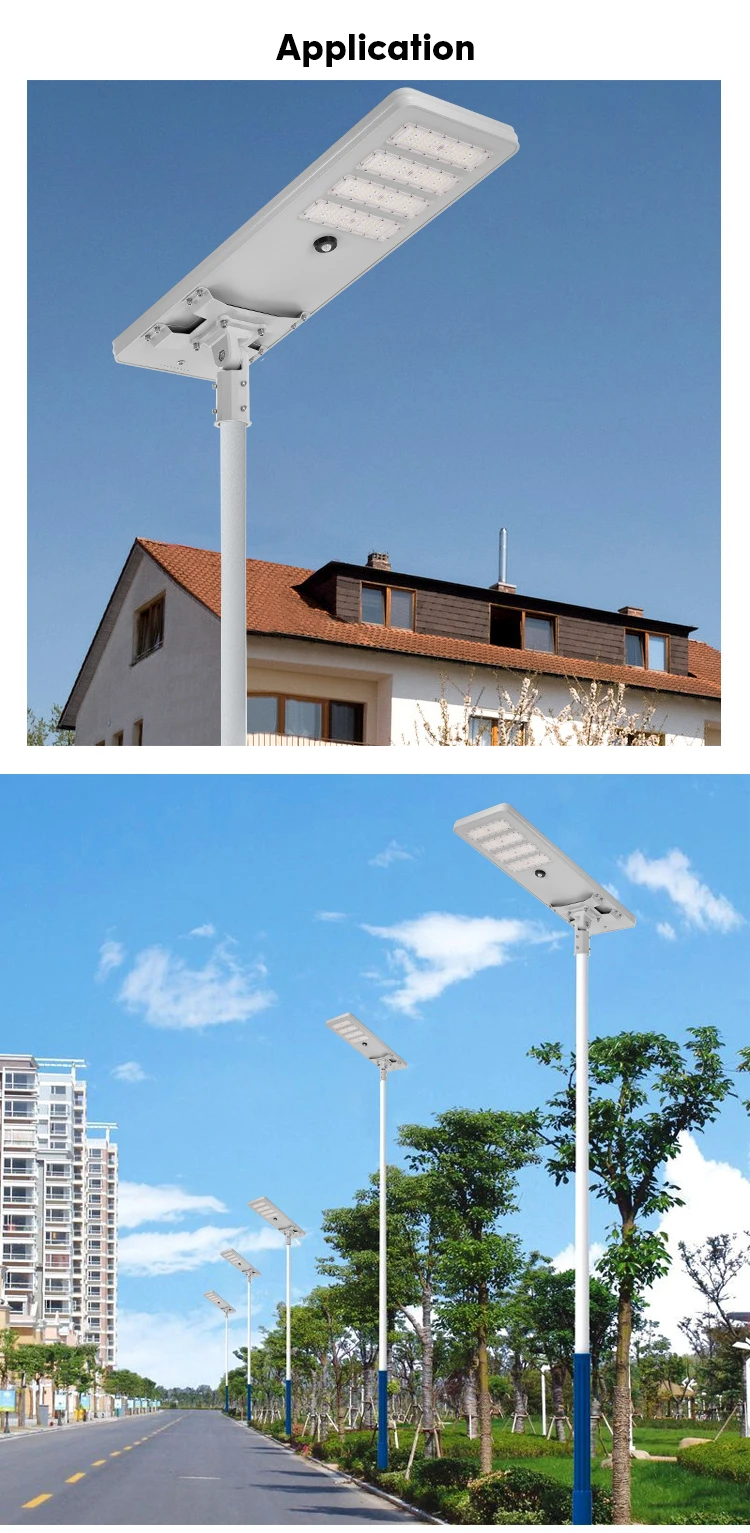 Gisun Epr Luminarias Outdoor All In One Smd3030 Solar Road Lamp 100 150