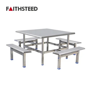 School furniture Dining Table Set Table and Chairs Foldable School dining hall tables