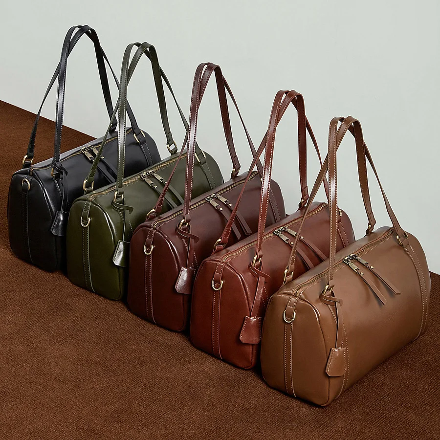 New Arrival Women Custom Style Ladies Sling Shoulder Bag Leather Tote Leather Customized Logo Women Handbag for Ladies