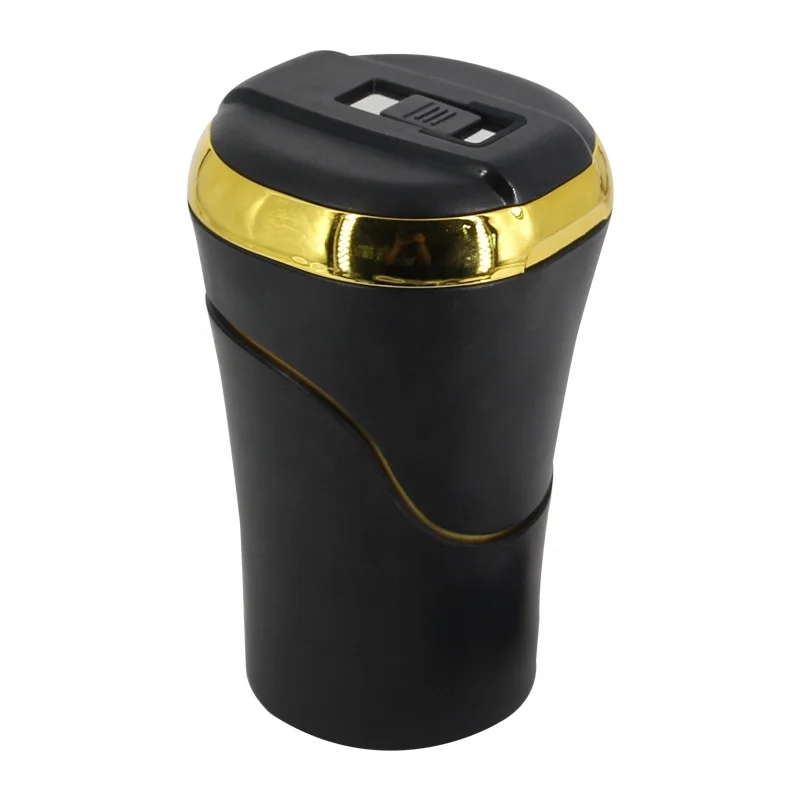 car cigarette ashtray with lid Dickno Lid, Detachable Stainless Smokeless Auto Ashtray, Portable Mini Vehicle Trash Can with LED Blue Light, Universal Interior Accessories for Cup Holder (Blue, 1 PC) : Automotive The portable ashtray is not just used for cars Honda High End Car Ashtray