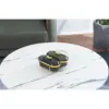 Luxury Green Gold Iron Frame Two-Compartment Style