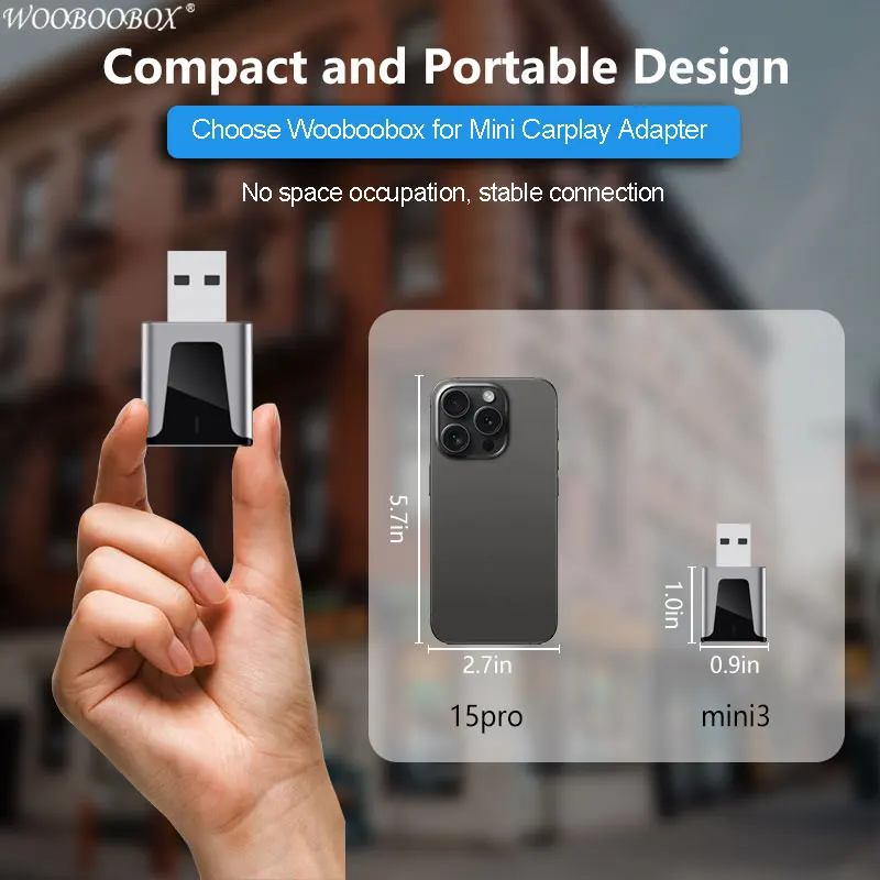 Wireless Carplay Adapter Android Auto 2in 1 Smart Dongle 5G WIFI USB SticK for iphone Android Phone Volvo Benz Mg Kia Chery VW