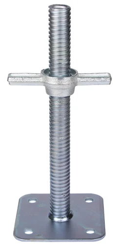 Hebei Factory Heavy Duty Scaffolding Hollow  or Solid U-Head  Base Jack