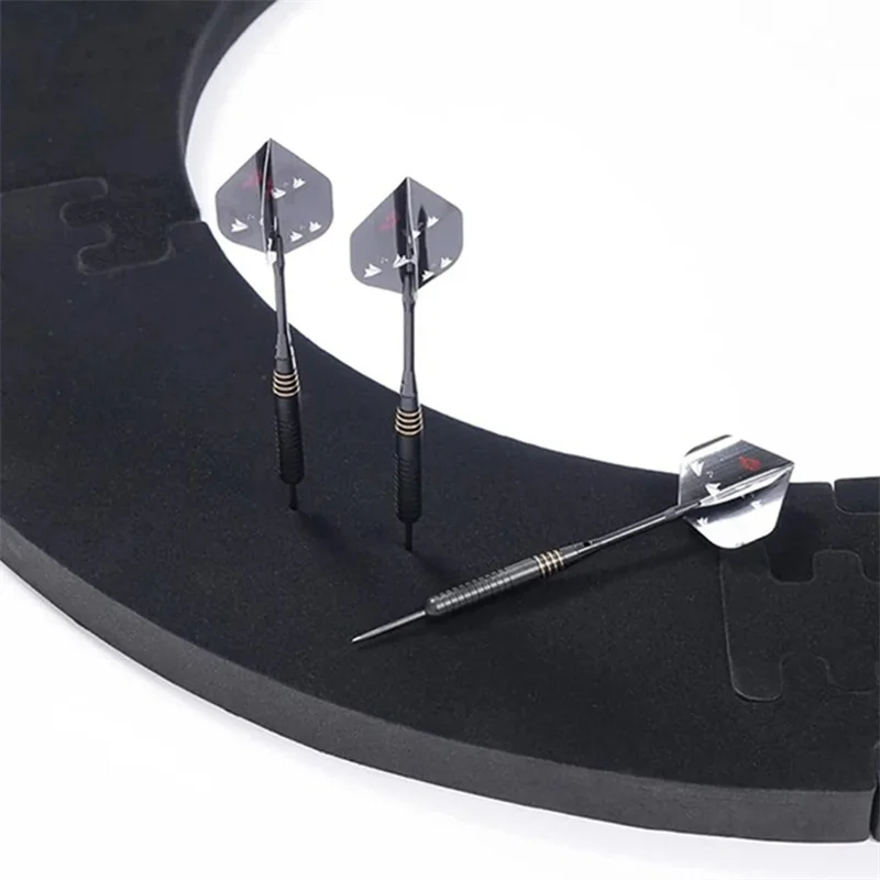 Splicing Dartboard Surround Wall Protector Eva Black Dartboard Wall Elasticity Durable Dart Protective Board Thicken Dart Tool