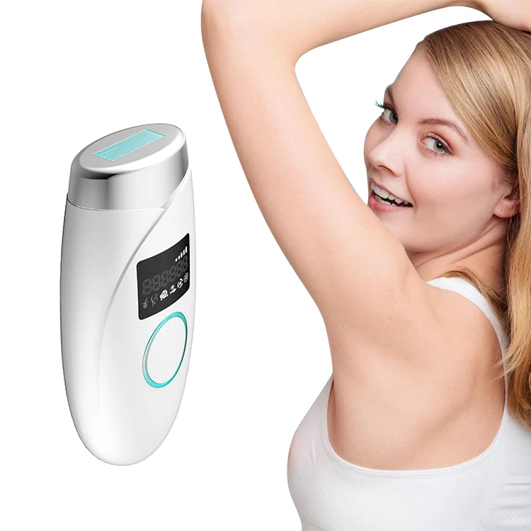 Home Use Automatic Flashes Arm Leg Face Permanently Women Men Mini Handset IPL Hair Removal Machine