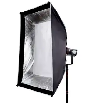 Triopo 60 X 90cm (23.6" X 35.4") Rectangular Softbox With Quick Release Pressing Design,Bowens Mount Softbox With Beam Grid