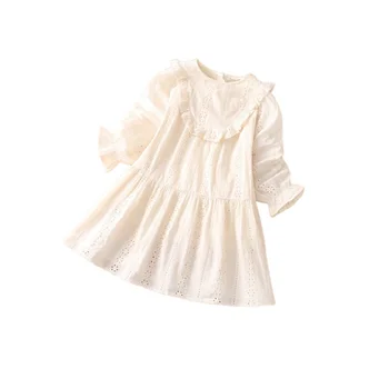 Berserk flower girls' dresses baby clothes girls comfortable clothes in autumn and spring clothes for kids