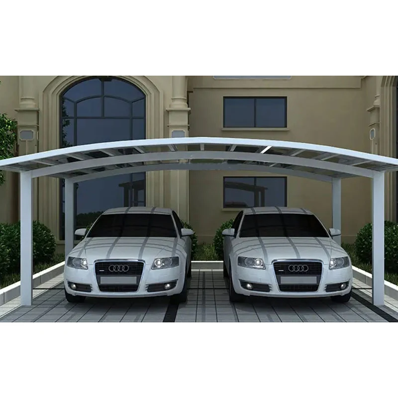 Économie extérieure facile au toit imperméable en aluminium carport pour voiture