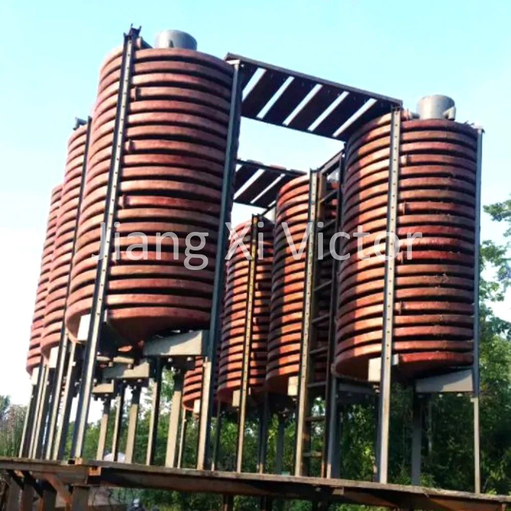 Spiral Concentrator for Antimony Ore Processing  Good Price