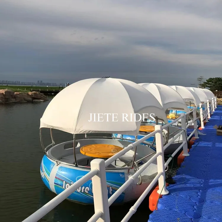 Floating Barbecue Restaurant Donut Boat BBQ Donut Boat|