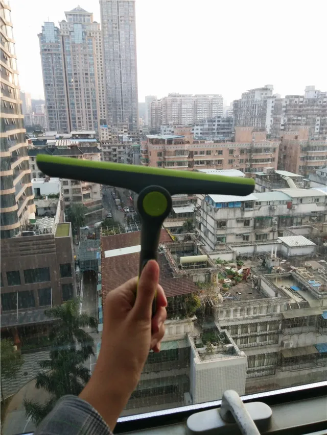 Water Scraper Glass Bathroom Floor Soft Rubber Office and Household Wiper Silicon Car Home Window Cleaner Squeegee Manufacturer