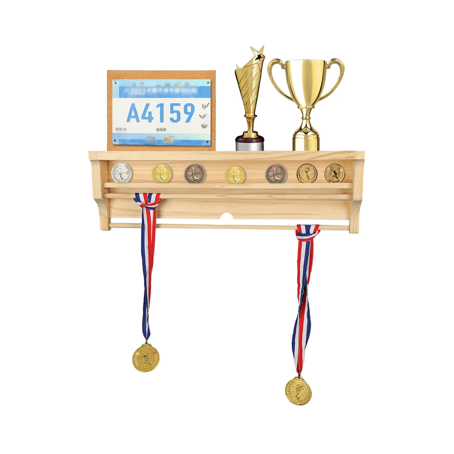 Porte-médailles de gymnastique personnalisé, nom personnalisé, présentoir en métal de sport pour Porte-médailles de gymnastique personnalisé, nom personnalisé, présentoir en métal de sport pour