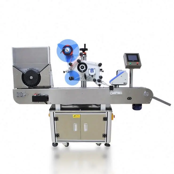 Horizontal Lotion Small Tube Labeling Machine Adjustable Tube Diameter 1-10mm Wrinkle Proof Stable Operation