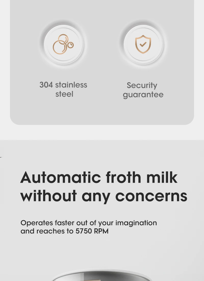 4 In 1 Electric Milk Steamer Warm And Cold Milk Foamer Warmer Electric