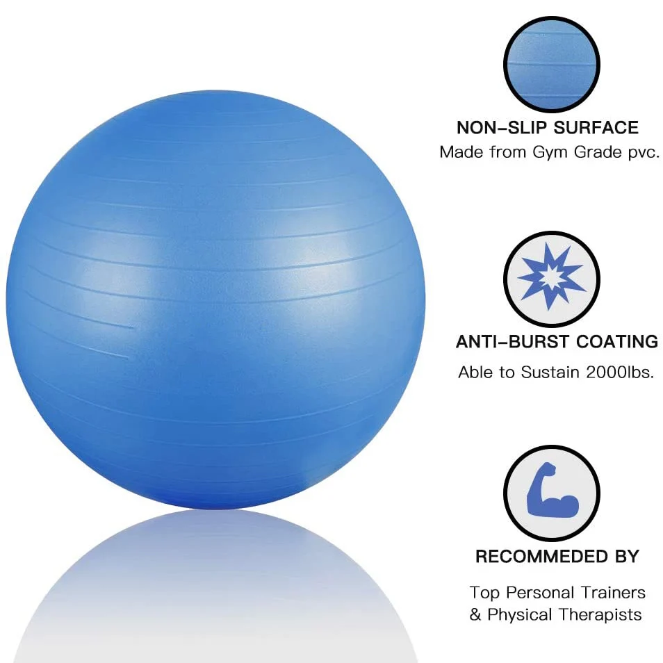 Topko Yoga Ball Home Gym Special Thickening Explosion-proof Fitness ...