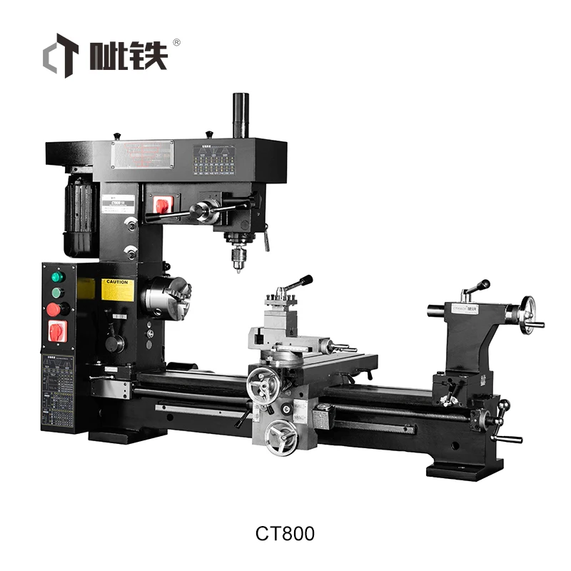 Hp800 Hq800 Metal Lathe Machine CT800 Metal Mini Lathe Machine