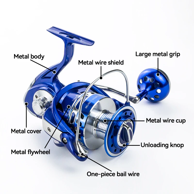 5000 fishing reel PENN Wrath II 5000 Spinning Reel WRTHII5000C [1594627] – Fish Tackle &  Marine main image 0