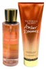 Set de loción corporal y spray de fragancia Amber Romance