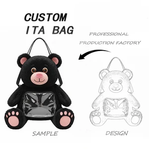 Customize Your Unique Design Professional Little Bear Shape Ita Bag Manufacturer Specializing in Small Batch Orders Itabag