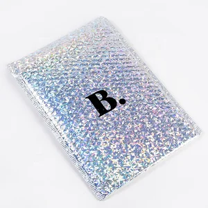 Wholesale Custom Printed Poly Bubble Mailing Bags with Logo Packing Bubble Mailer Courier Package