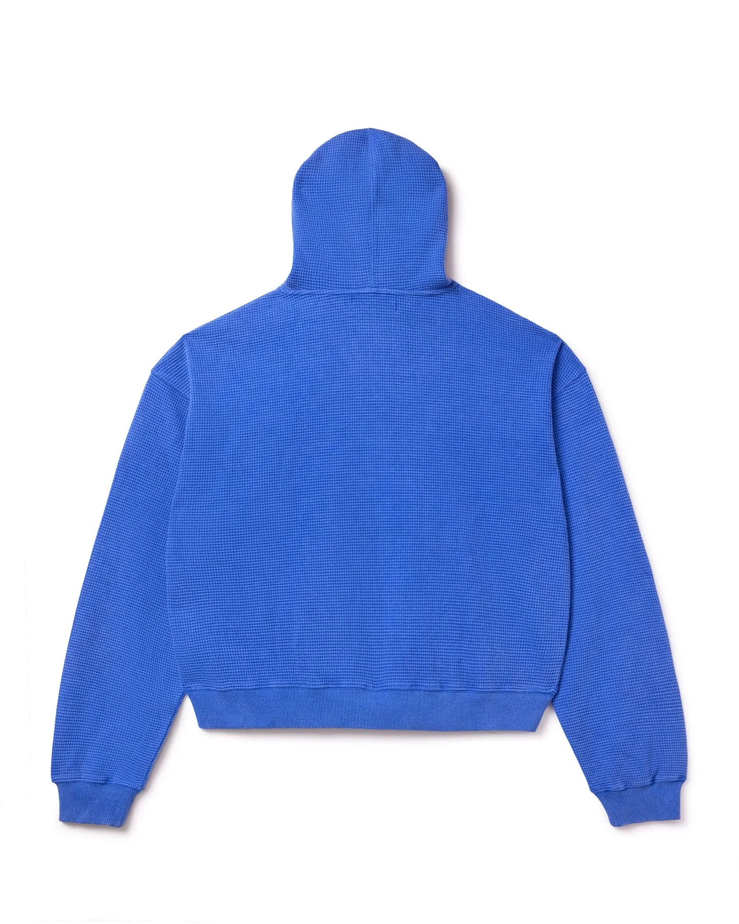 Salati Custom Man High Quality Hoddies Baggy Waffle Knitted Cotton Zipper Sun Faded Distressed Acid Wash Sweatshirt Men's Hoodie gallery 4