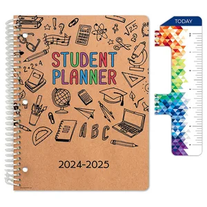 New Arrival Custom Notebook Journal Spiral Task Checklist Agenda Calendar Monthly Daily Special Date Schedules School Teacher