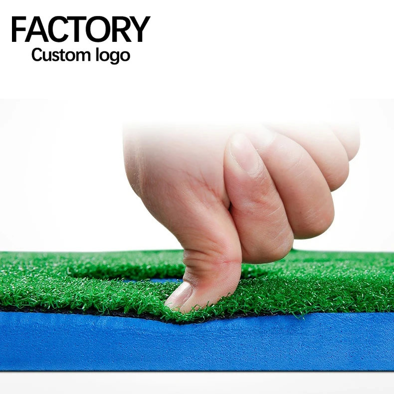 GL022 Two-Way 12 Holes Portable Mini Golf Courses High Quality Artificial Turf Putting Green for Training