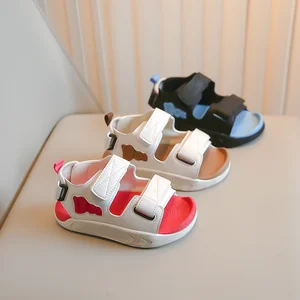 Wholesale New Children's Beach Shoes Rubber Sole Summer Fashion Shoes for Girl and Boys Walking Outdoor Kids Sandals Women