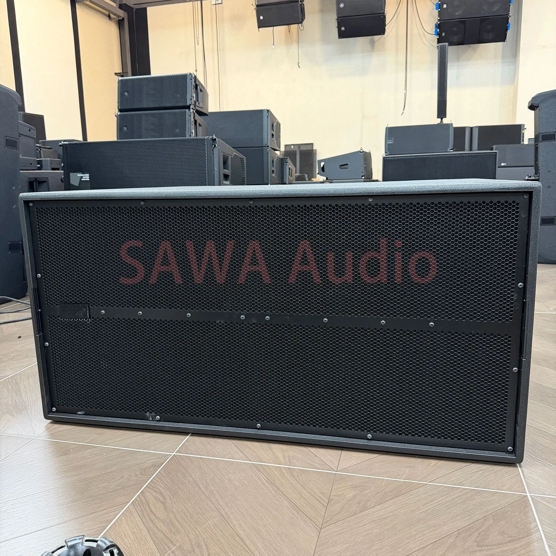 TTS 56A Dual 21 Inch Active High Power Subwoofer - 3600W RMS, 145