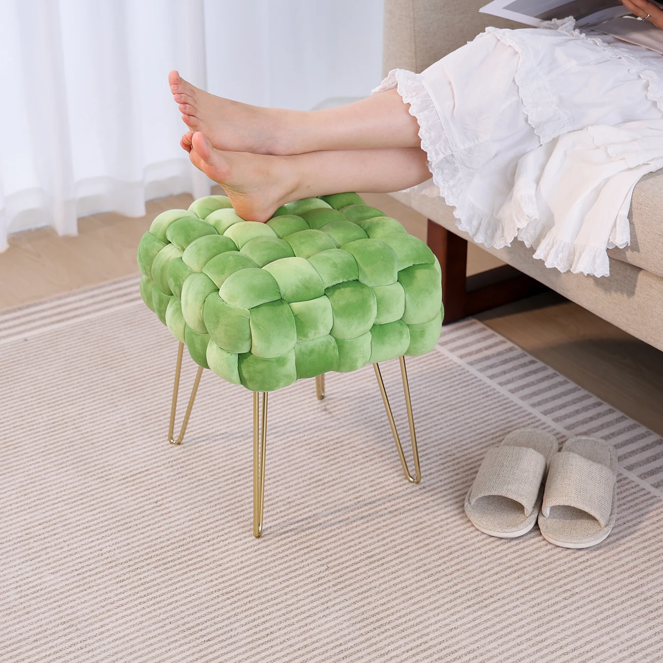 Wholesale Hot Sale Modern Style Bedroom Furniture Bench Entryway Bench Seat Living Room Bed Bedroom Sitting Ottoman Bench