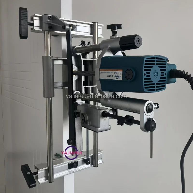 Factory Price 1100W Portable Small Woodworking Lock Mortiser Door Lock Hole Mortising Machine Wood Door Lock Drilling Machine