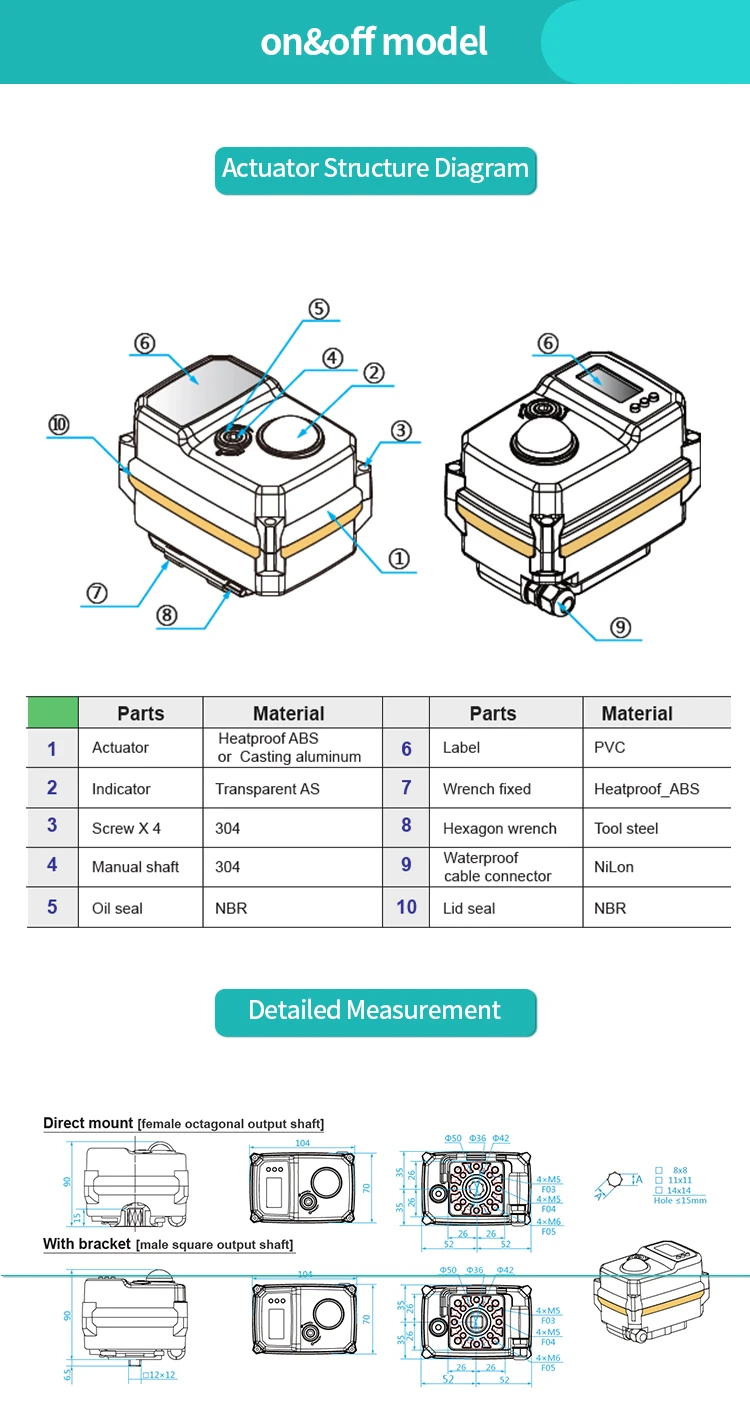 3 Way Valve Upvc Electric Valve Electric Actuators Ball Valves Water
