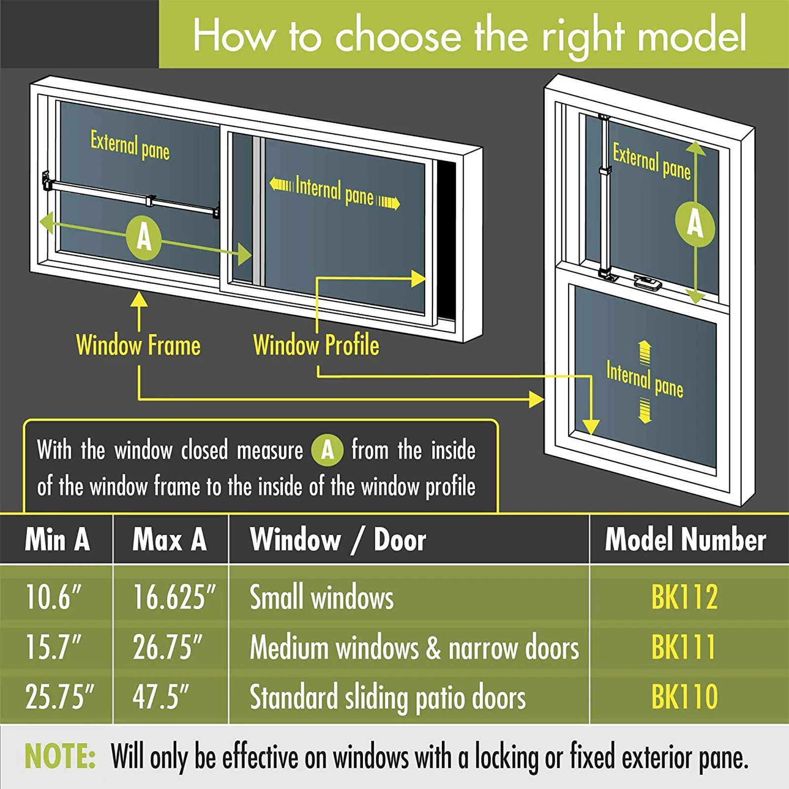 Window Air Conditioner Security Bar Extendable Window Security Bars For