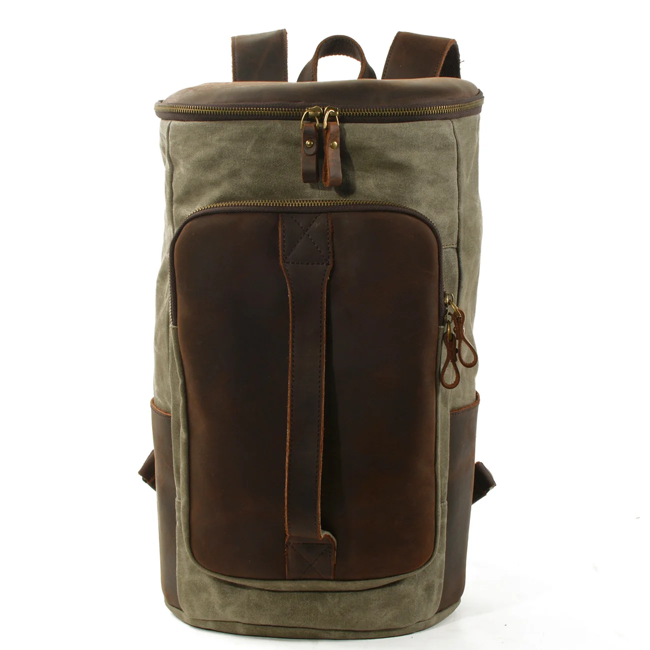 Retro canvas large capacity travel backpack luggage bag multifunctional backpack men