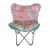 Wholesale memory cotton cushion butterfly chair indoor outdoor leisure nordic style folding butterfly soft chair