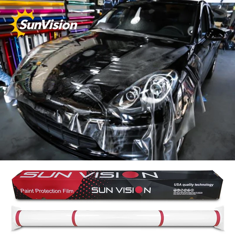 10 лет гарантии, качество США, самовосстанавливающая защитная пленка из ТПУ, PPF, прозрачная матовая пленка для защиты автомобиля