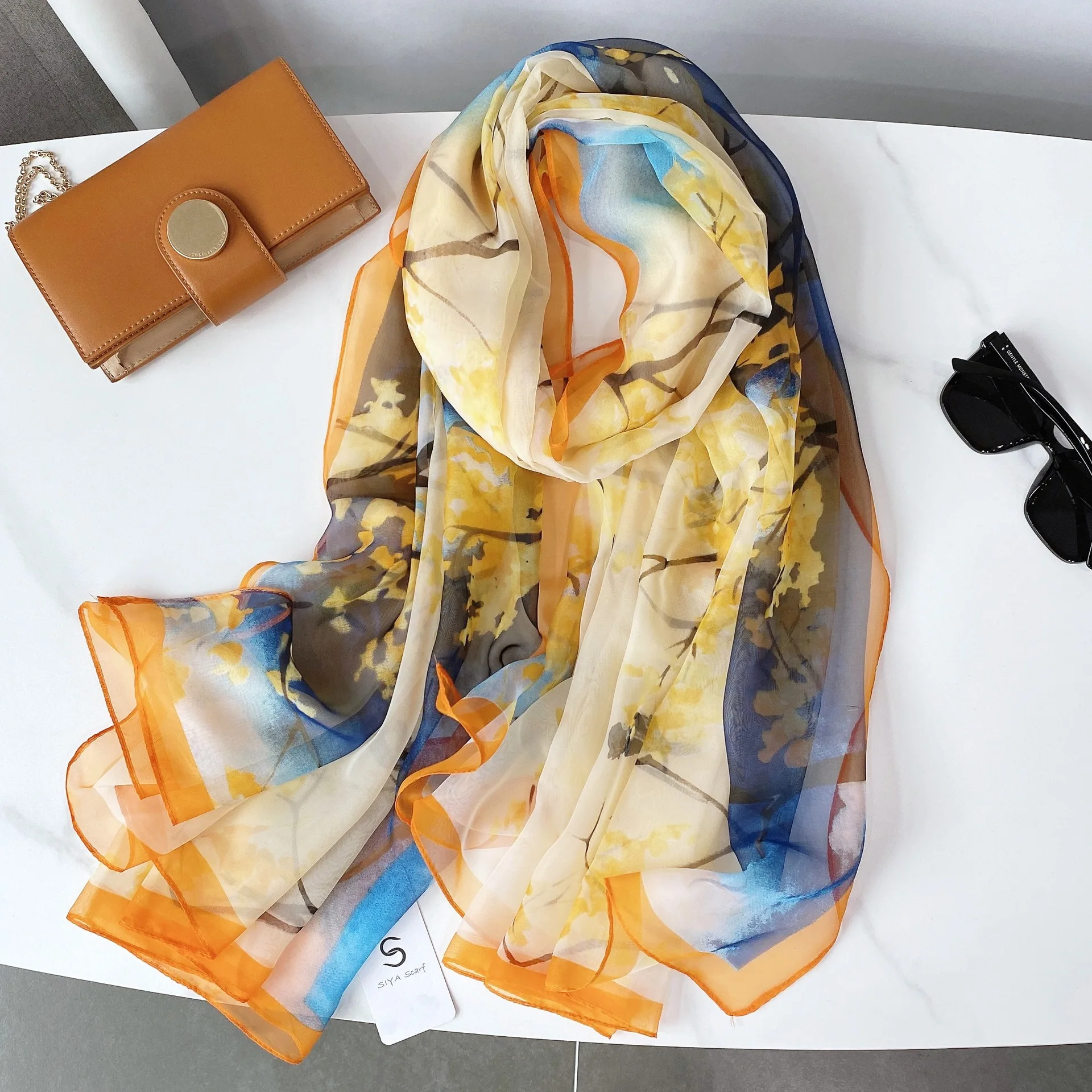 Chiffon Shawls New Arrivals 2022 Best Soft Yarn Summer Sweet Decorative