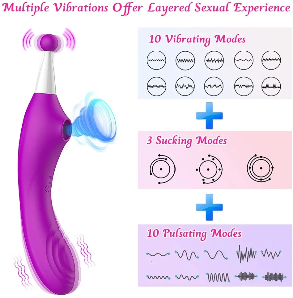 New Best Seller 3 in 1 High Frequency Nipple Clitoral Sucking Multiple G Spot Wand Stimulation Vibrator Pinpiont Stimulator New Best Seller 3 in 1 High Frequency Nipple Clitoral Sucking Multiple G Spot Wand Stimulation Vibrator Pinpiont Stimulator