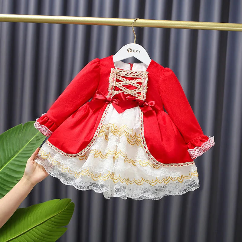 Vestido De Fiesta De Lana Para Niña De 3 Años,Vestido Rojo Para Niña,21441  - Buy Bebé Niña Vestido De Fiesta Los Niños Vestidos Diseños,3 Años Vestido  De Niña,Vestido Rojo Para Niña Product