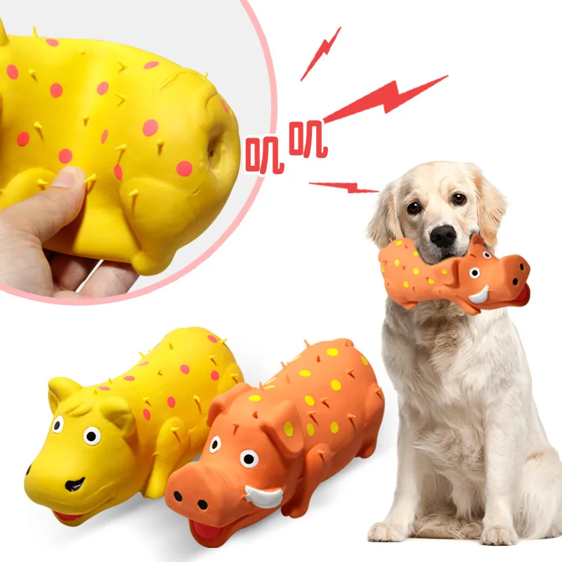 Cat Chewing Toys New Dog Vocal Pet Latex Chew Toys Relief Boredom Chew
