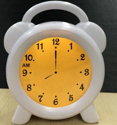 Детский тренажер для сна часы ночник с цветной симуляцией восхода