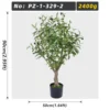 Artificial Olive Tree 90cm Potted Faux Olive Plant